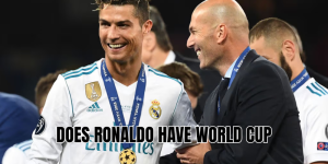 Does Ronaldo have World Cup